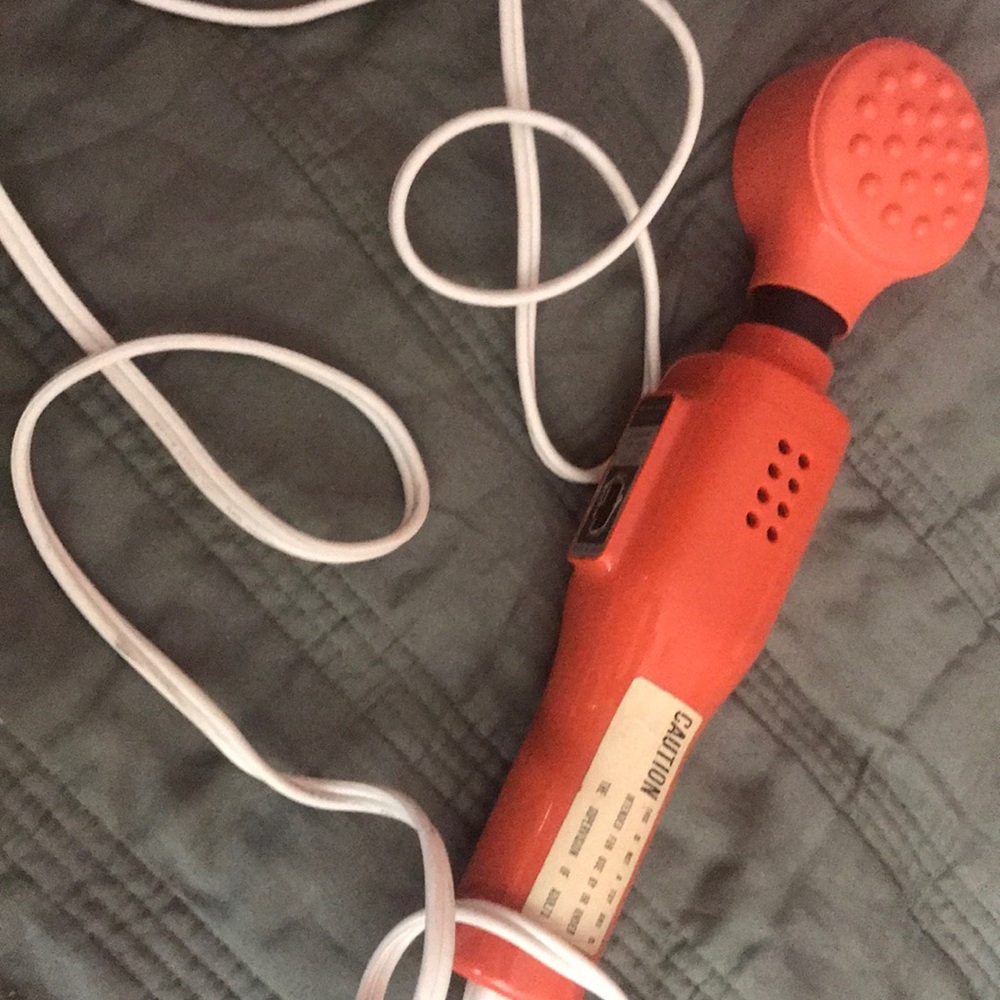 🔥MUST GO🔥Vintage orange Sanyo massager